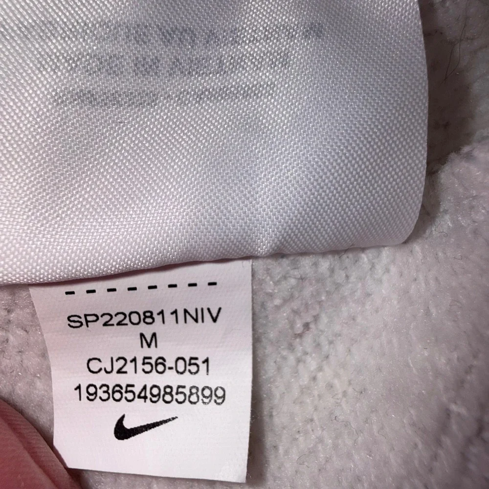 Nike Sportswear Essential Fleece 1/2 Zip Crop Sweatshirt Gray CJ2156-051 Medium